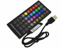 Контроллер RGB музыкальный с пультом Music Bluetooth Controller DLED c USB 5V для светодиодной ленты 5V RGB