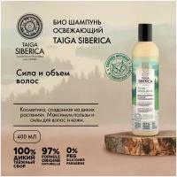 Natura Siberica био шампунь для супер свежести и объема волос Doctor Taiga Tuva White Birch Volume & Fresh, 400 мл