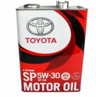 Полусинтетическое моторное масло TOYOTA SP 5W-30, 4 л, 1 шт