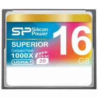 Флеш карта CF 16GB Silicon Power, 1000X