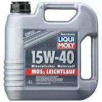 Моторное масло LIQUI MOLY MoS2 Leichtlauf 15W-40 4 л