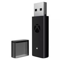 Microsoft Беспроводной адаптер геймпада Xbox для Windows 10, черный, 1 шт