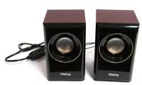 Колонки DIALOG Stride AST-15UP CHERRY - акустические колонки 2.0, 6W RMS, вишневые, питание от USB