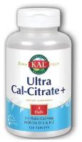 Ultra Cal-Citrate+ (Кальций Магний D3 K2) 120 таблеток (KAL)