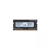 Оперативная память Amd SO-DIMM DDR3L 2Gb 1600MHz pc-12800 R5 Entertainment Series Black CL11, 1.35V (R532G1601S1SL-U)