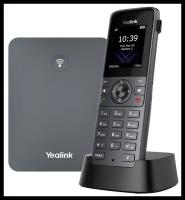 YEALINK DECT-трубка Yealink W73P DECT (база W70B+трубка W73H) до 10 SIP-аккаунтов, до 10 трубок на базу, до 20 одноврем. Вызовов (W73P)