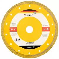 Диск KRANZ KR-90-0144 алмазный отрезной ультратонкий 200x25.4/22.2x1.8x10 мм