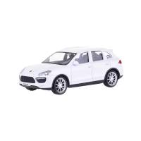 Внедорожник RMZ City Porsche Cayenne Turbo (444012) 1:43, 10 см, белый