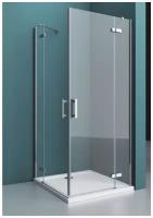 Душевой уголок 100x80 см BelBagno Kraft KRAFT-AH-22-100/80-C-Cr-R прозрачное