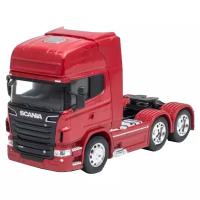 Грузовик Welly Scania V8 R731 Тягач (68000) 1:64, 11 см