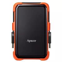 2 ТБ Внешний HDD Apacer AC630, USB 3.2 Gen 1, черный/оранжевый