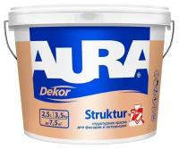 Декоративное покрытие AURA Decor Structur 2,5 л