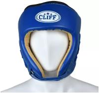 Шлем боксерский ULI-5001 FLEX, открытый, цвет: синий, размер: XL