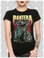 Футболка DS Apparel Пантера / Pantera Женская Черная M