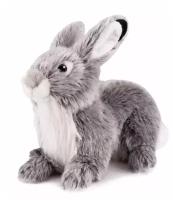 Мягкая игрушка Кролик, 20 см, цвет серый