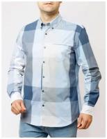 Рубашка Pierre Cardin, размер 54, синий