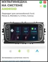 Штатная android магнитола для Ford [Carplay Android Auto, Wi-Fi, Bluetooth, 7 дюймов, 2/32]