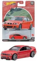 Детская Машинка 1:64 Оригинал Hot Wheels Premium Редкая модель BMW M3 (E46) из серии AUTO STRASSE