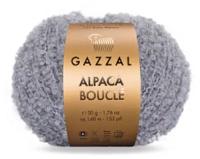 Gazzal alpaca boucle 75% бэби альпака 18% шерсть супервош 7% полиамид;50гр-140м(1 моток)