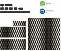 Фильтр от пыли защитный пыленепроницаемый на вентилятор для приставки + заглушки от пыли Xbox Series X DOBE TYX-2607