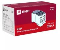 EKF Блок распределительный кросс крепеж на панель и DIN КБР-250А EKF plc-kbr250