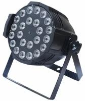 AstraLight PZ-005 прожектор LED PAR 24 х12W RGBWA (5 в1), DMX, звук. актив, master/ slave, авто