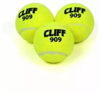 Мяч теннисный CLIFF 909 3шт. (пакет с подвесом)