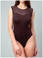 Боди SeamlessFLEX Body Transparenza, chocolate (коричневый), 3M-46