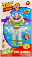 Базз Лайтер с крыльями / Buzz Lightyear / Шагающий робот / игрушка интерактивная, световая / детская игрушка / 26 см