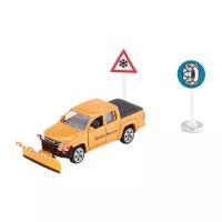 Снегоуборщик Siku Volkswagen Amarok (2546) 1:55