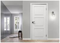Дверь Норд Софт 351-ГЛ ясень серый 70