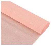 Цветная бумага крепированная в рулоне 140 г Cartotecnica Rossi, 50х250 см, 1 л., 948 розовая камелия