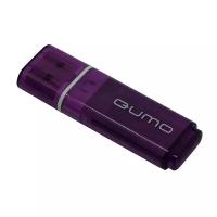 Флешка Qumo Optiva OFD-01 64 ГБ, 1 шт., фиолетовый