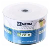 Диск CD-R MyMedia 700Mb 52x Pack wrap 50шт Printable 69206