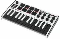 MIDI-клавиатура 25 клавиш AKAI MPK Mini MK3 White