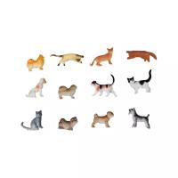 Фигурки 1 TOY В мире животных - Собаки и кошки Т50535, 12 шт
