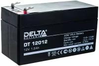 Аккумуляторная батарея Delta DT12012, 12V 1.2Ah