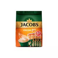 Растворимый кофе Jacobs 3 в 1 Классика, в стиках, 50 уп., 600 г