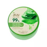 TheFaceShop Гель для лица и тела Jeju Aloe Fresh Soothing Gel Многофункциональный с 99% экстрактом алоэ вера