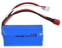 Аккумулятор для REMO HOBBY 1/16 18650 LI-ION 7.4V 1500MAH разъем T-PLUG