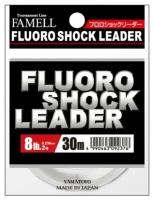 Леска флюорокарбоновая Yamatoyo FLUORO SHOCK LEADER #2.5/10LB (30 м, 0.260 мм, прозрачный, 5 кг)