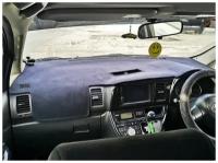 Накидка на панель приборов ручной работы Toyota Wish 10, 2003-2009 г. 1 поколение. Коврик на торпедо. Kvoter_styling