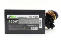 AirMax Блоки питания AK-450W Блок питания 450W ATX 24+4+6пин, 120mm SCP OVP OCP UVP ATX 12V v.2.3