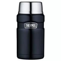 Термос Thermos SK3020RCMB с ложкой 0,71л, чёрный