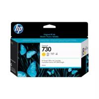 Картридж для печати HP Картридж HP 730 P2V64A вид печати струйный, цвет Желтый, емкость 130мл