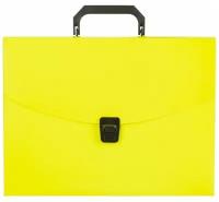 Папка-портфель 1 отделение Attache Neon желтый