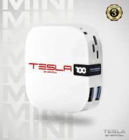 Power Bank (Повербанк) 10 000 mAh, Tesla Energy Mini, White