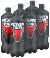 Энергетический напиток Power Torr Energy Black, 1 л, 6 шт