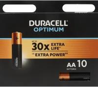 Батарейка алкалиновая Duracell Optimum AA 10 шт