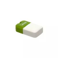 Флешка Mirex ARTON GREEN, 32 Гб, USB2.0, чт до 25 Мб/с, зап до 15 Мб/с, белая-зеленая 4245659